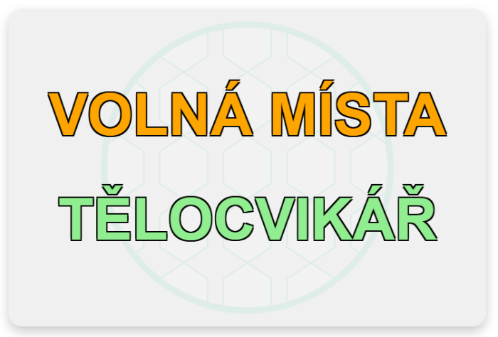 Nabídka zaměstnání – tělocvikář